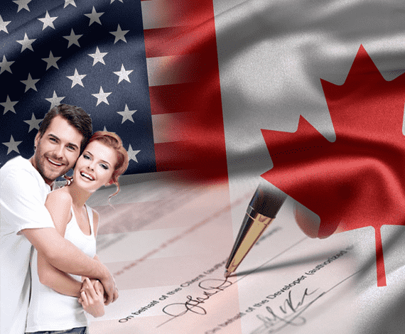 How to visit canada to get married