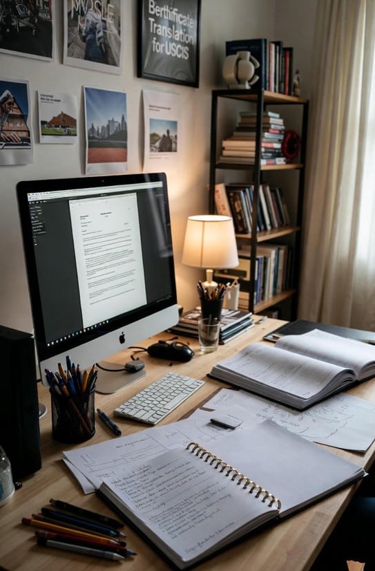 Birth Certificate Translation for USCIS